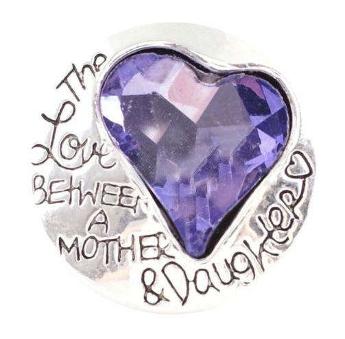 Metal Rhinestone Sister Snap 20mm (Assorted Colors)