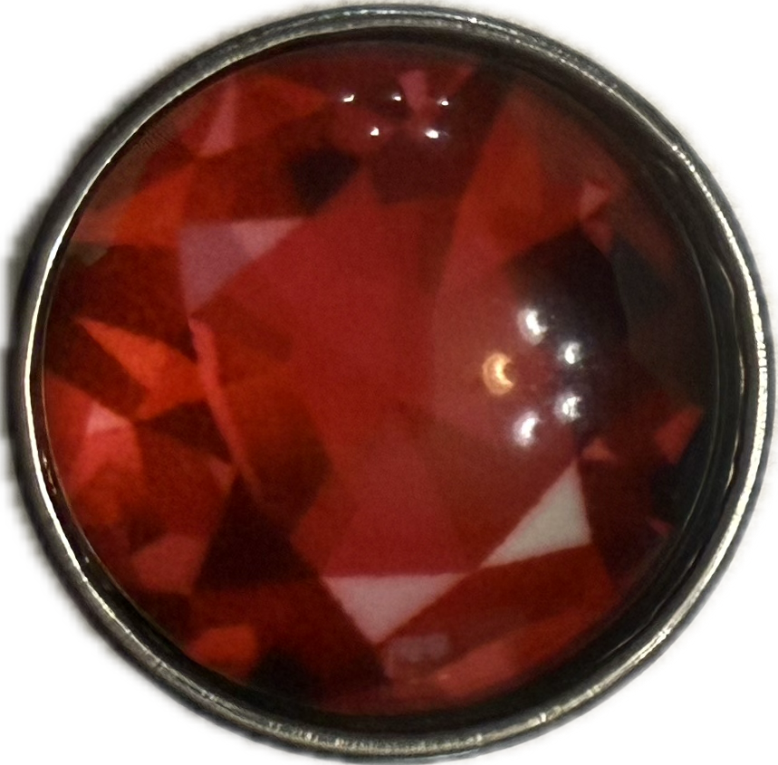Abstract Multi-Color 20mm Snap Charm for Snap Charm (Assorted Colors)