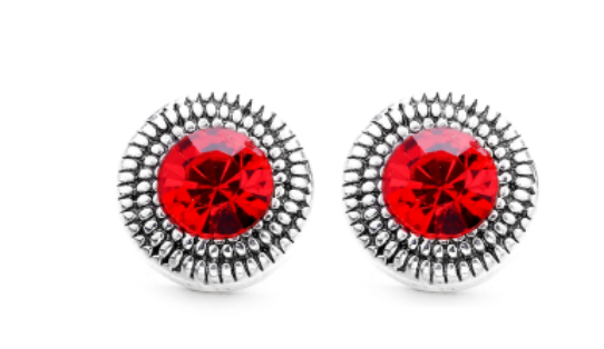 Birthstone Metal Rhinestone 12mm MINI Snap for Mini Snap Jewelry(Assorted Colors)