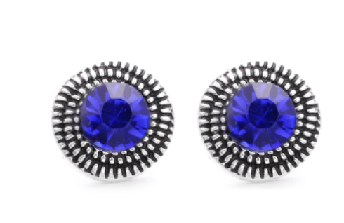 Birthstone Metal Rhinestone 12mm MINI Snap for Mini Snap Jewelry(Assorted Colors)