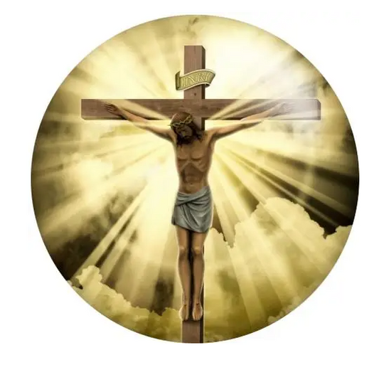 Jesus on the Cross Easter Faith Snap 20mm for Snap Charm Jewelry