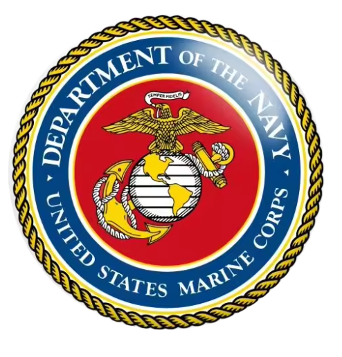 Department of Navy U.S. Marine Corp 20mm Snap Charm for Snap Charm Jewelry