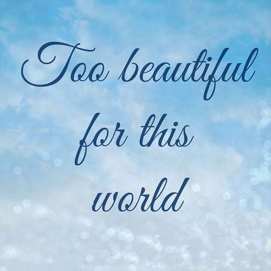 Too Beautiful For This Earth 20mm Snap Charm Jewelry