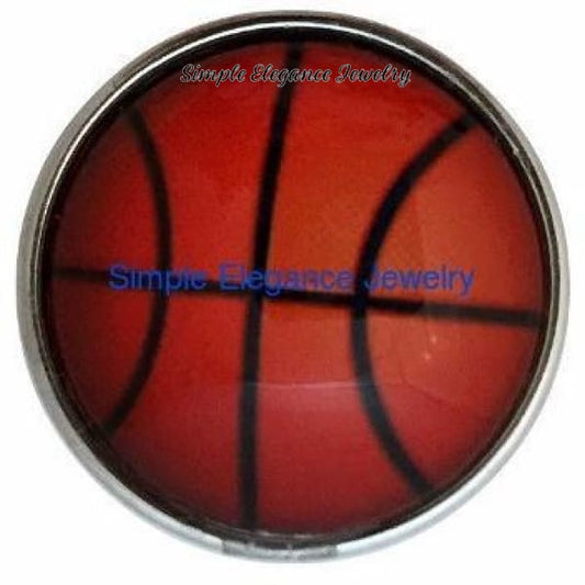 Basketball Snap 20mm - Snap Jewelry