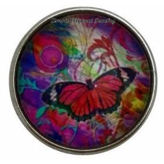 Butterfly Snap Charm 20mm for Snap Jewelry - Snap Jewelry