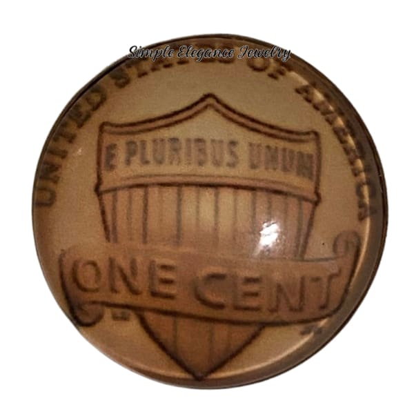Coin Money Snap Charms - 2 - Snap Jewelry