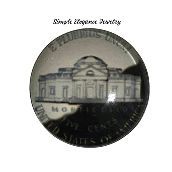 Coin Money Snap Charms - 3 - Snap Jewelry
