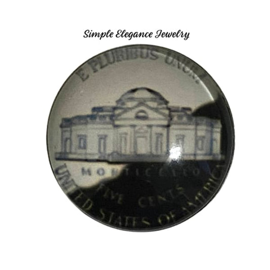 Coin Money Snap Charms - 3 - Snap Jewelry