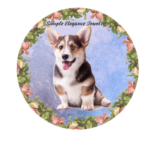 Corgi Dog Snap Charm 20mm - Snap Jewelry