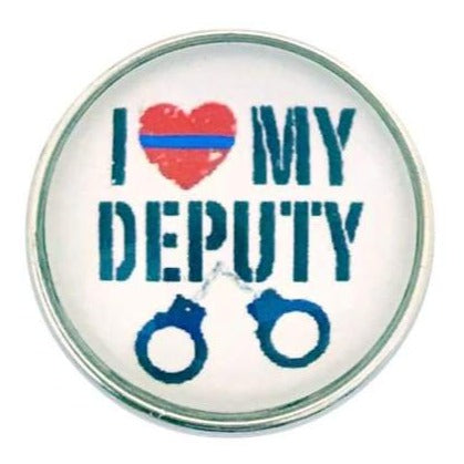 Deputy Officer Snap 20mm - Snap Jewelry