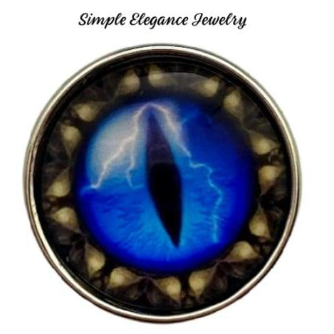 Dragon Eye Snap Charm 20mm - Snap Jewelry