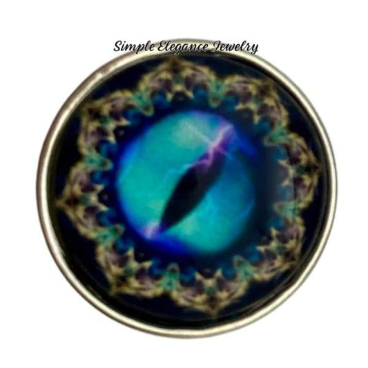 Dragon Eye Snap Charm 20mm - Snap Jewelry