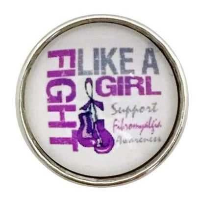 Fibromyalgia Snaps 20mm for Snap Jewelry - Snap Jewelry