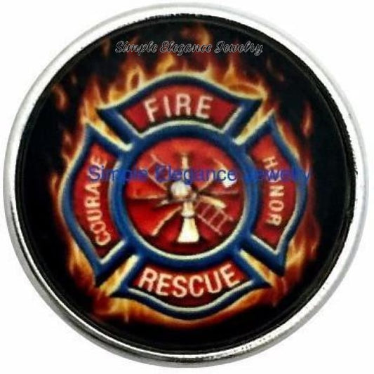 Firefighter Snap 20mm for Snap Jewelry - Snap Jewelry