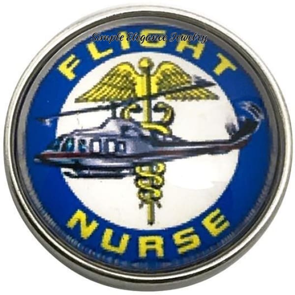 Flight Nurse Snap 20mm for Snap Jewelry - Snap Jewelry