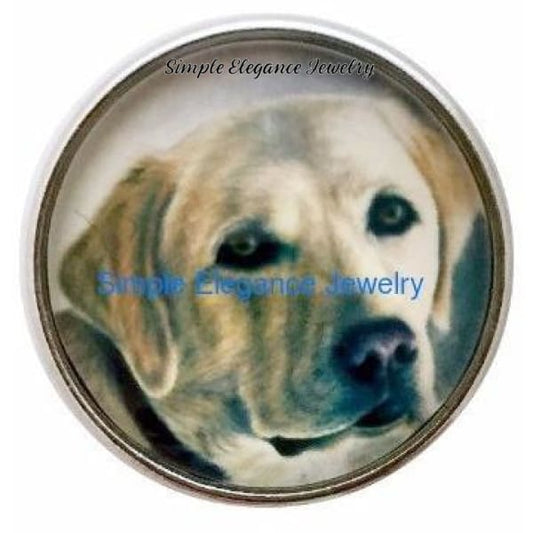 Golden Labrador Dog Snap 20mm - Snap Jewelry