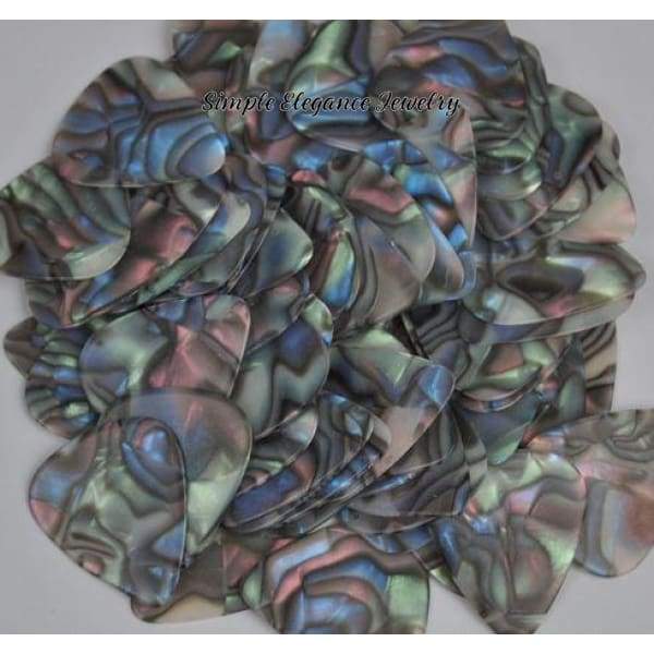 Guitar Picks for Snap Charm Removal - Abalone - Snap Jewelry
