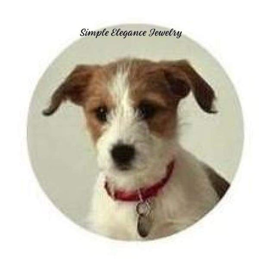 Jack Russell Terrier Dog Snap Charm 20mm for Snap Jewelry - Snap Jewelry