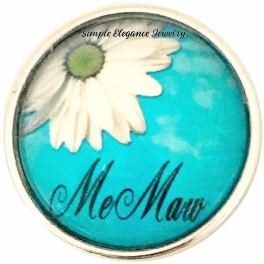 MEMAW Snap Charm 20mm for Snap Jewelry - Snap Jewelry