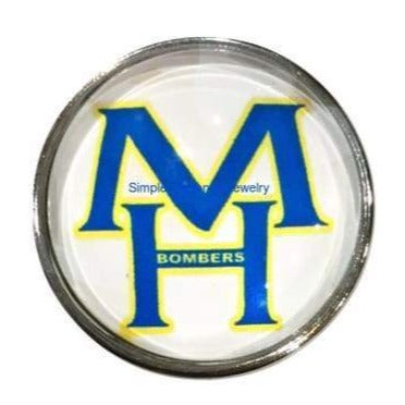 Mountain Home Bombers Snap 20mm for Snap Jewelry - Snap Jewelry