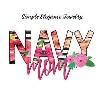 Navy Wife Snap Charm 20mm - Snap Jewelry