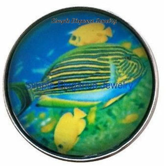 Ocean Fish Snap 20mm - Snap Jewelry