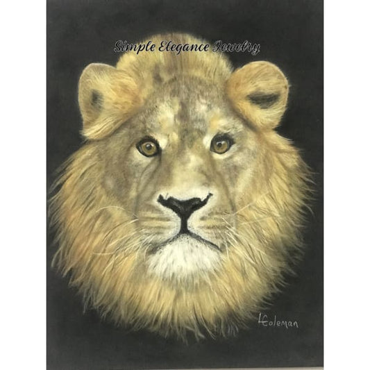 Original Print-King Of The Jungle - Original Art By Lisa Coleman