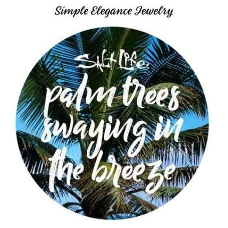 Palm Trees Snap 20mm Snap for Snap Jewelry - Snap Jewelry