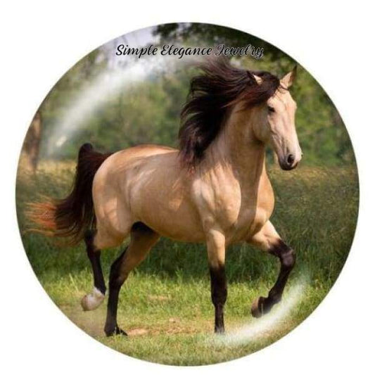 Palomino Horse Snap Charm - Snap Jewelry