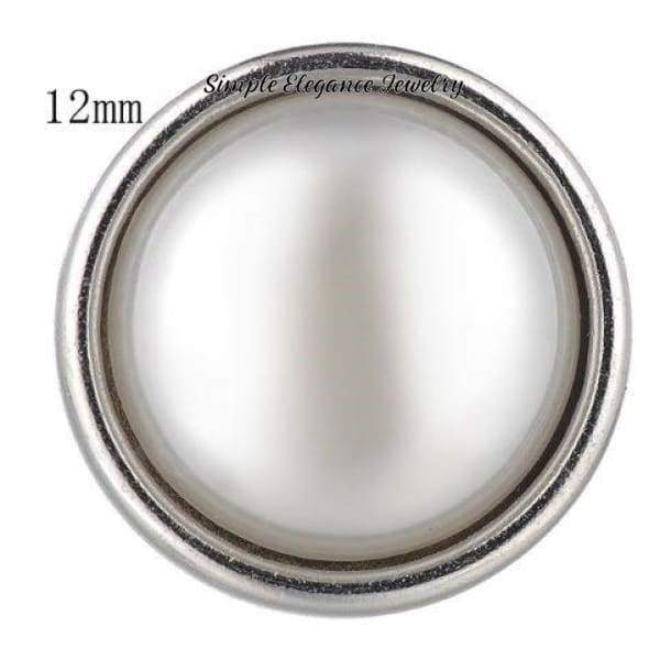 MINI Snap Pearl-12mm Snap - Snap Jewelry