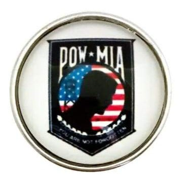 POW Military Snaps 20mm for Snap Jewelry - Snap Jewelry