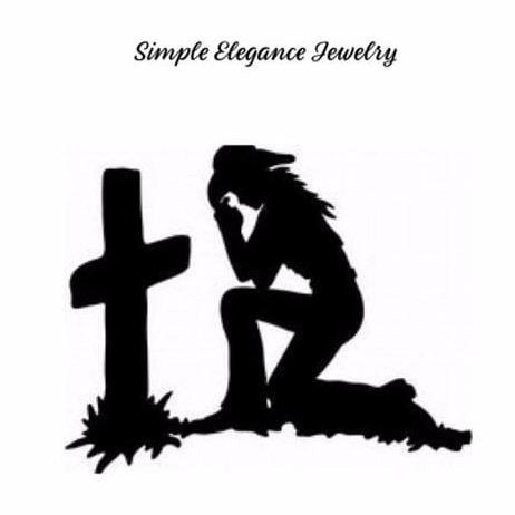 Praying Cowgirl Snap Charm 20mm for Snap Jewelry - Snap Jewelry