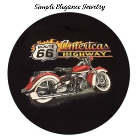 Route 66 Snap 20mm Snap for Snap Jewelry - Snap Jewelry