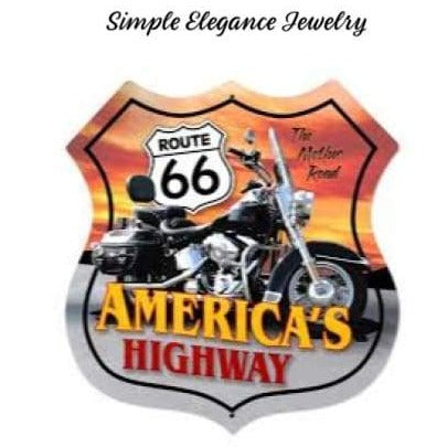 Route 66 Snap 20mm Snap for Snap Jewelry - Snap Jewelry
