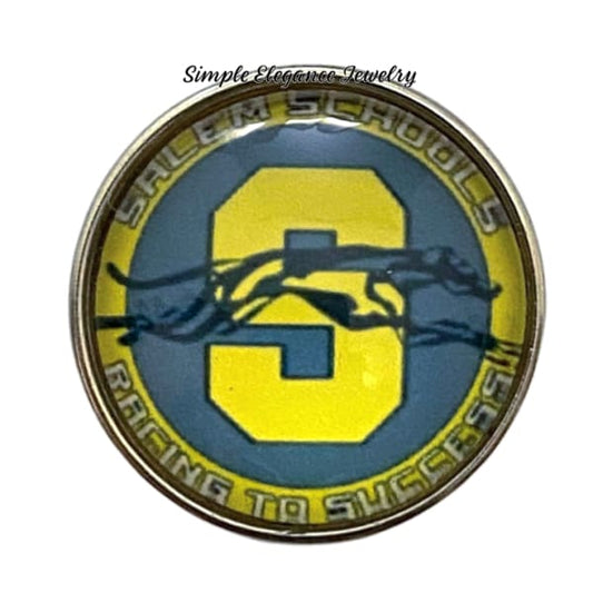 Salem High School Mascot Snap Charm 20mm - Snap Jewelry