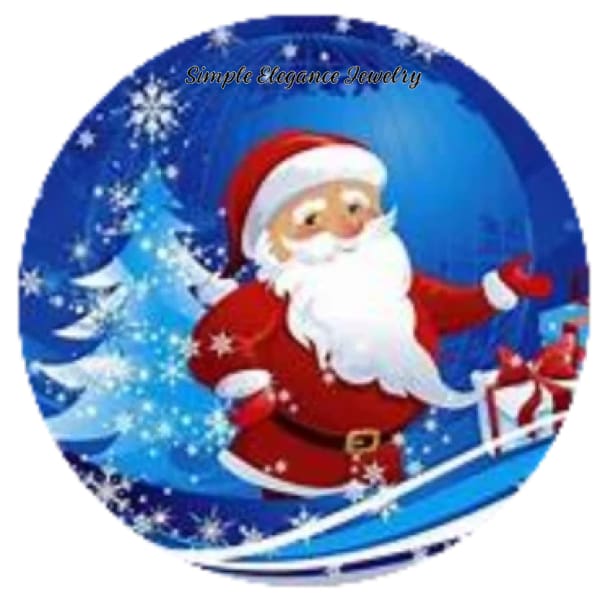 Santa Christmas Snap 20mm - Snap Jewelry
