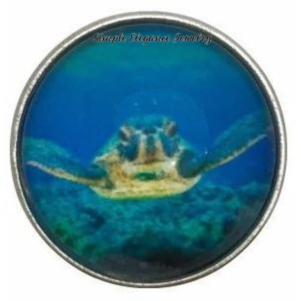 Sea Turtle Snap Collection 20mm (9 Choices) For Snap Jewelry - 104 - Snap Jewelry