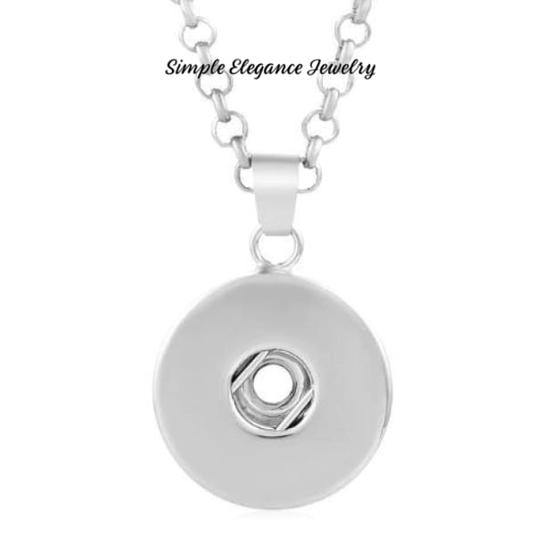 Simple Snap Pendant for 20mm Snaps - Snap Jewelry