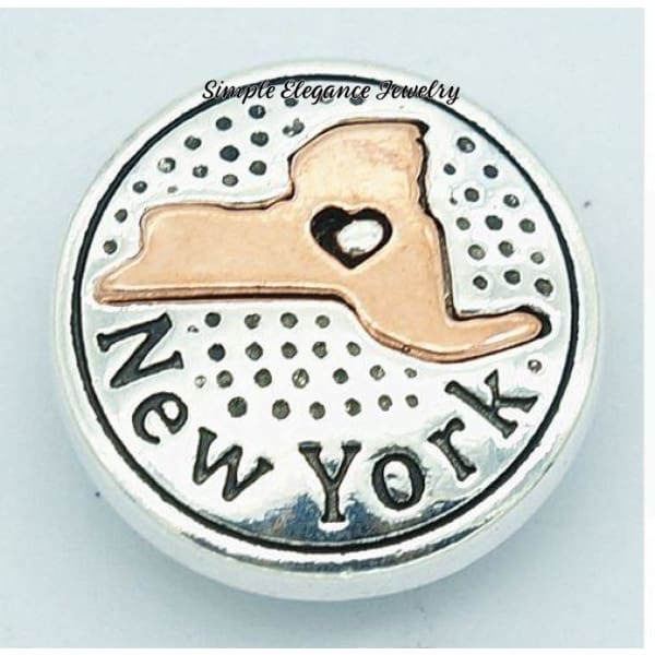 State Metal Snap 18mm for Snap Jewelry - Snap Jewelry