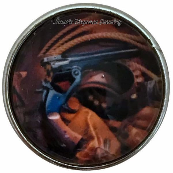 Western Snap Charm 20mm for Snap Jewelry - Snap Jewelry