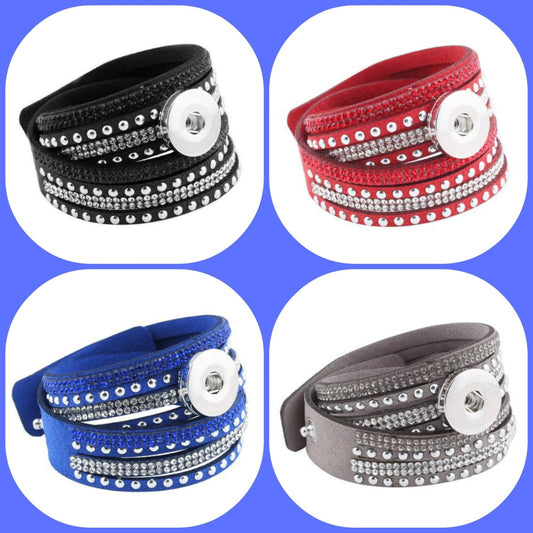 Hot New Wrap Snap Bracelets 20mm