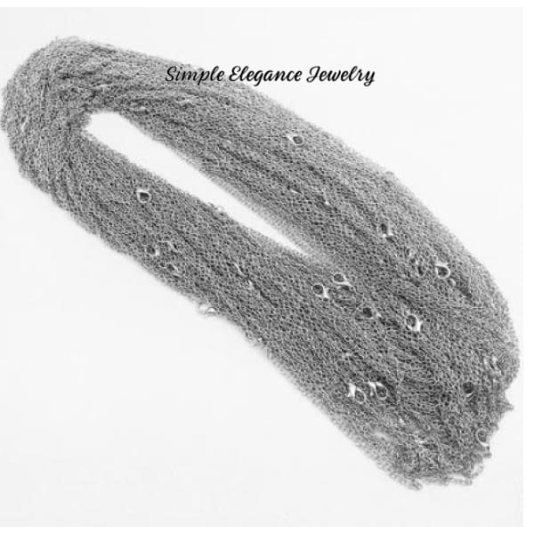 Interchangeable Snap Jewelry DIY Parts and Necklace Chains