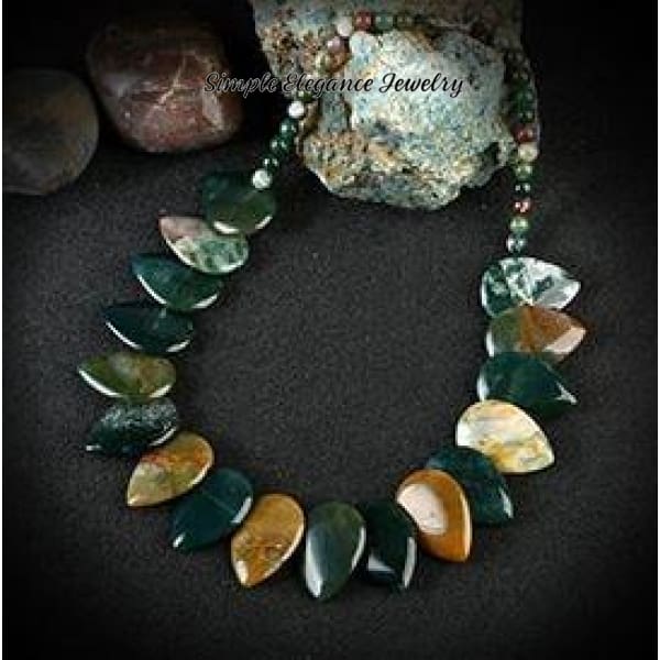 Natural Stone Necklaces & Bracelet Jewelry