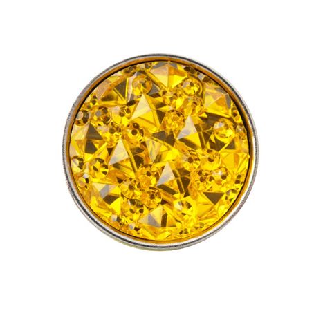 Acrylic Crackle Ice 18mm Snap Charm for Snap Charm Jewelry (Assorted Colors)