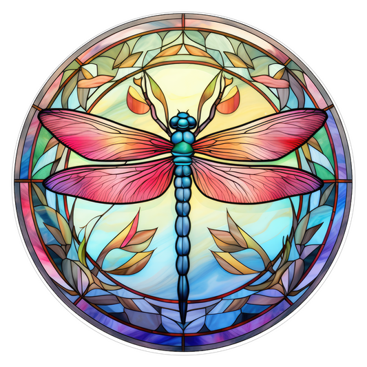 Multi-Colored Dragonfly Snap Charm 20mm for Snap Charm Jewelry