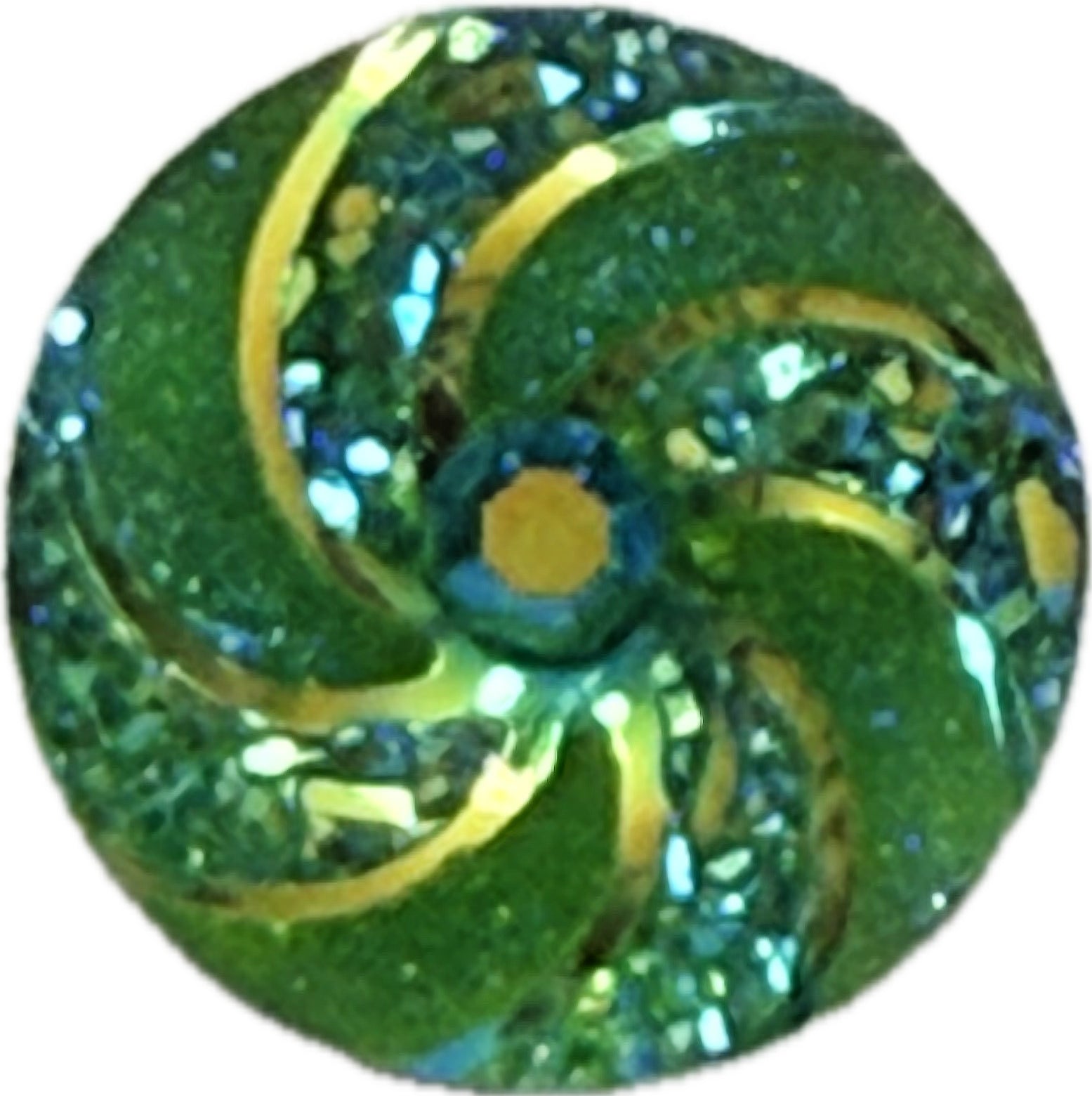 Acrylic Swirl Sparkle 18mm-20mm Snap Charm for Snap Charm Jewelry (Assorted Colors)