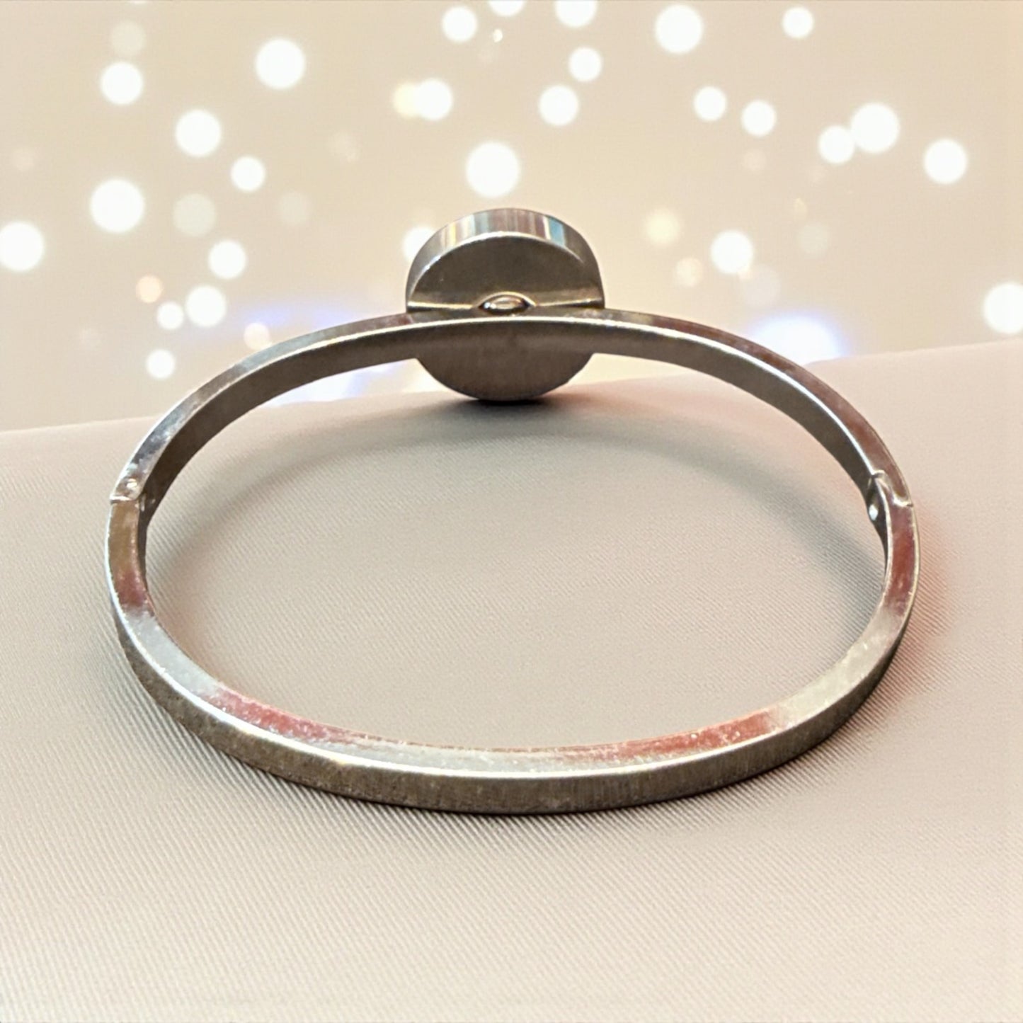 Stainless Steel Single Snap 20mm Bangle Clip Closure for Simple Elegance Jewelry Snaps