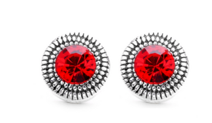 Birthstone Metal Rhinestone 12mm MINI Snap for Mini Snap Jewelry(Assorted Colors)