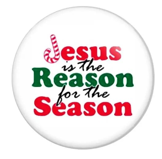 Jesus is the Reason for the Season 20mm Snap Charm for Snap Charm Jewelry