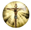 Jesus on the Cross Easter Faith Snap 20mm for Snap Charm Jewelry